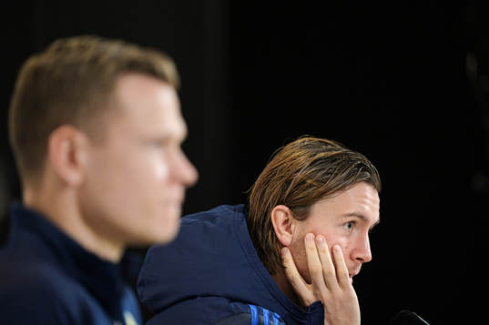 Kristoffer Olsson of the Swedish national football team
