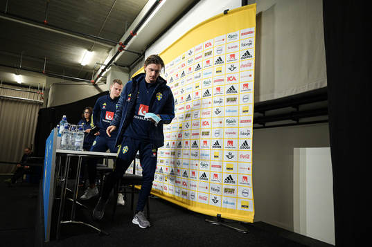 Viktor Claesson and Kristoffer Olsson of the Swedish