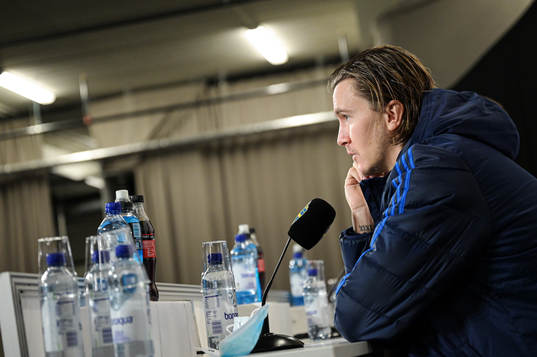 Kristoffer Olsson of the Swedish national football team