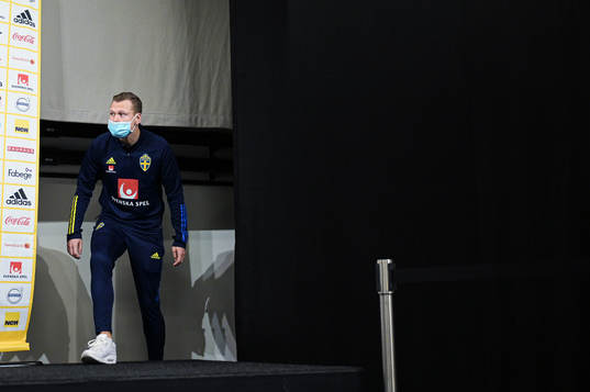 Viktor Claesson of the Swedish national football team