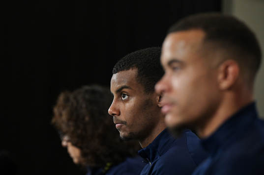 Alexander Isak of the Swedish national football team