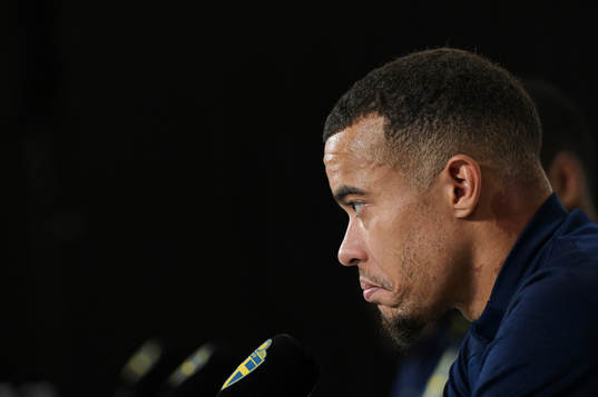 Robin Quaison of the Swedish national football team