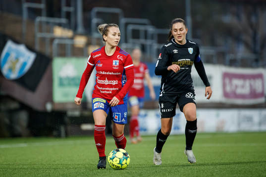 Vittsjös Heather Williams och Göteborgs Vilde Böe Risa