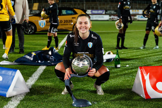 Göteborgs Vilde Böe Risa jublar med Kronprinsessan