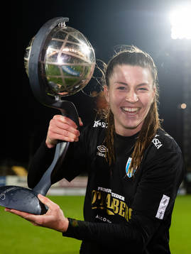Göteborgs Pauline Hammarlund jublar med Kronprinsessan