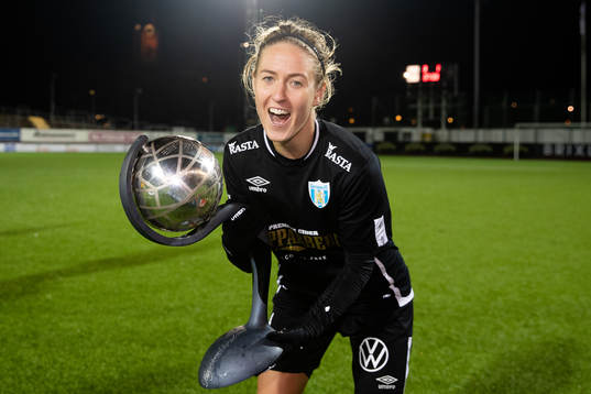 Göteborgs Emma Kullberg jublar med Kronprinsessan