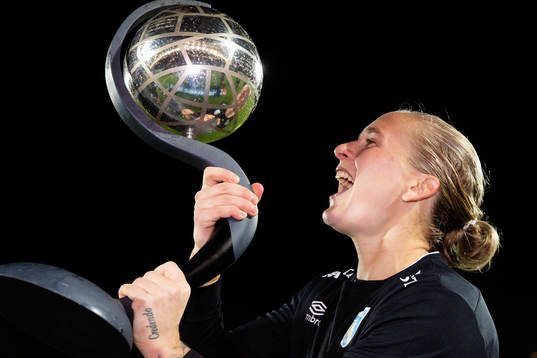Göteborgs Filippa Curmark jublar med Kronprinsessan