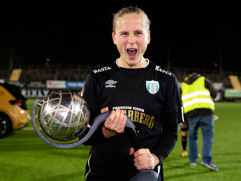 Göteborgs Filippa Curmark jublar med Kronprinsessan