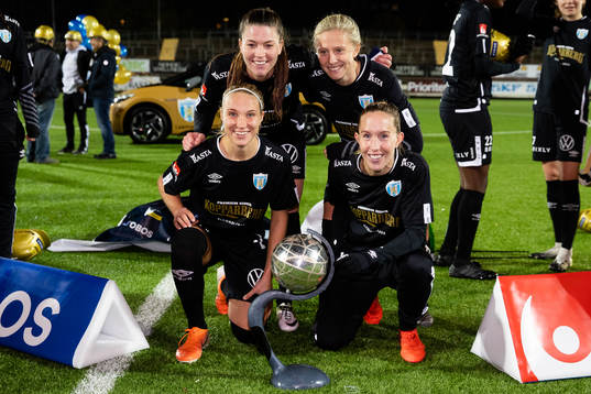 Göteborgs Pauline Hammarlund, Rebecka Blomqvist, Emma