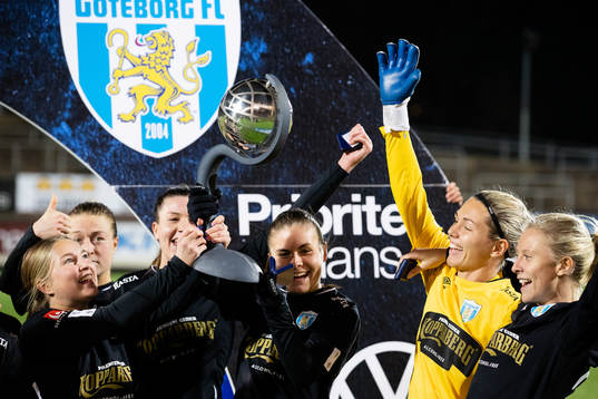 Göteborgs Hanna Andersson jublar med Kronprinsessan