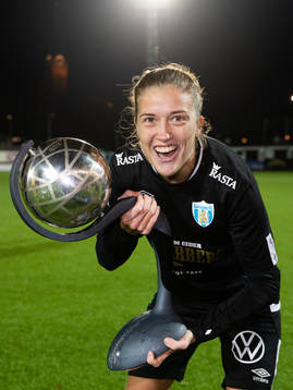 Göteborgs Filippa Angeldal jublar med Kronprinsessan