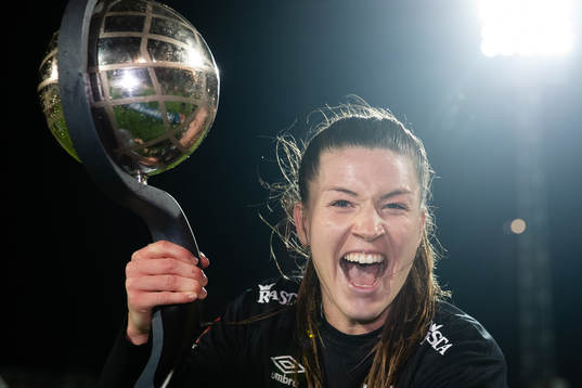 Göteborgs Pauline Hammarlund jublar med Kronprinsessan