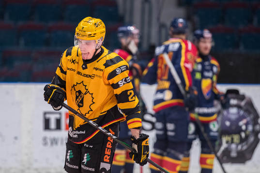 Skellefteås Adam Wilsby deppar