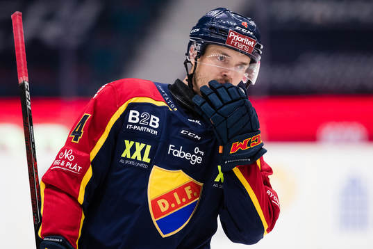 Djurgårdens Marcus Högström deppar
