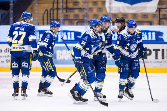 Leksands Peter Cehlarik jubel