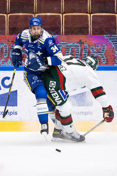 Leksands Peter Cehlarik och Frölundas Robin Alvarez