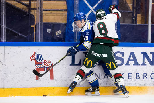 Leksands Emil Heineman och Frölundas Viktor Ekbom
