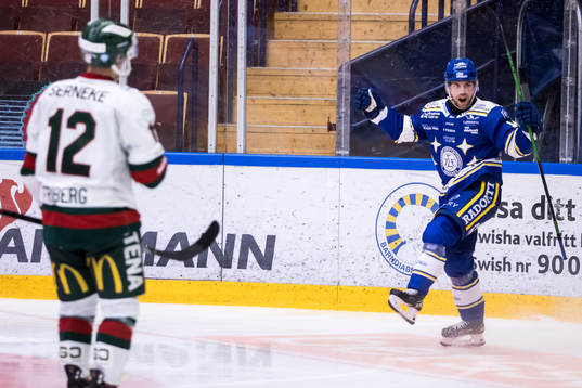 Leksands Oskar Lang jubel