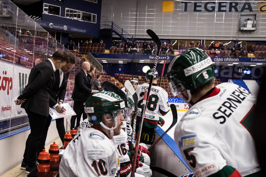 Frölundas tränare Roger Rönnberg