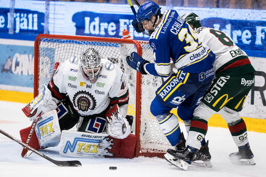 Leksands Peter Cehlarik och Frölundas Viktor Ekbom