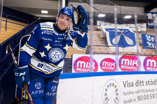 Leksands Patrik Zackrisson utsedd till matchens krigare