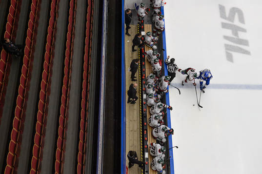 Bläddra bland fler bilder av Ishockey, SHL, Leksand - Frölunda