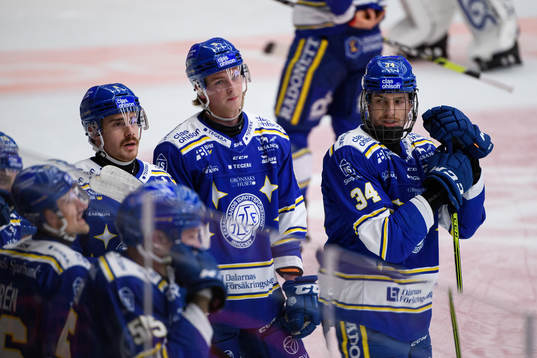 Leksands Matt Caito , Calle Själin och Peter Cehlarik