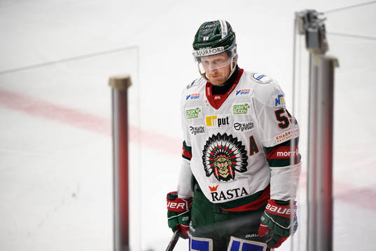 Frölundas Simon Hjalmarsson deppar