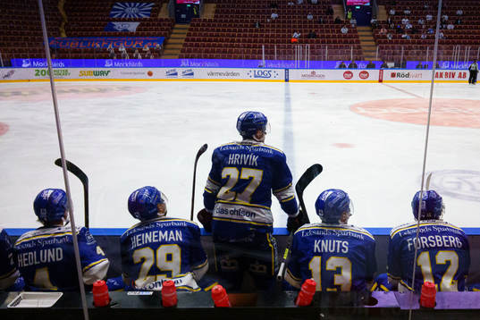 Leksands Erik Hedlund , Emil Heineman , Marek Hrivík , Jon
