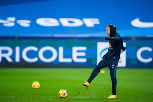 Dejan Kulusevski of the Swedish national football team