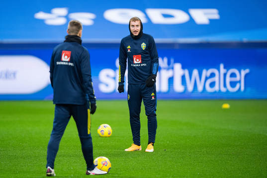 Dejan Kulusevski of the Swedish national football team