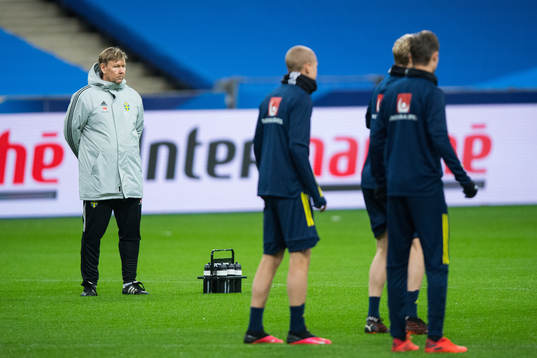Peter Wettergren, assistant coach of the Swedish national