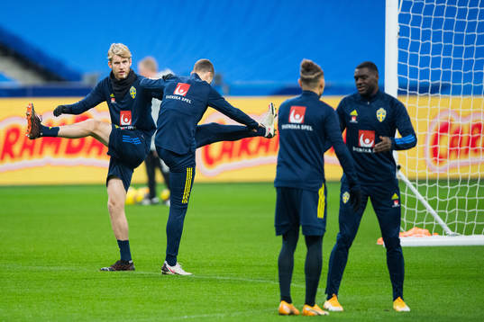 Filip Helander of the Swedish national football team