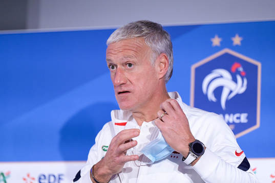 Head coach Didier Deschamps of the French national football