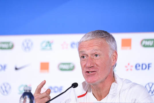 Head coach Didier Deschamps of the French national football