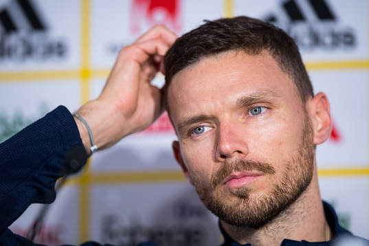 Marcus Berg of the Swedish national football team