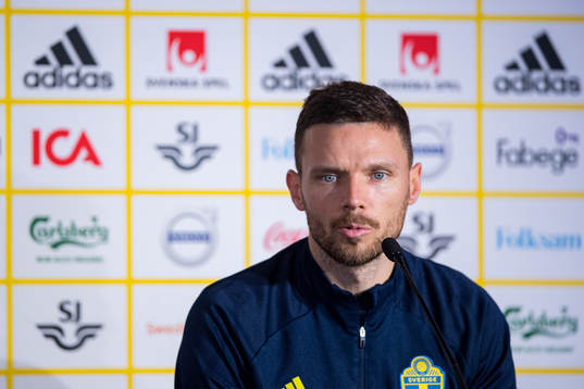 Marcus Berg of the Swedish national football team