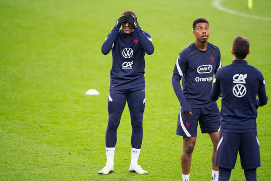 Kylian Mbappé of the French national football team