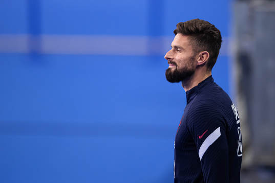 Olivier Giroud of the French national football team
