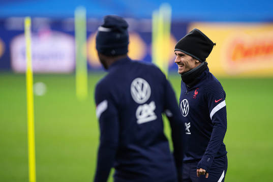Antoine Griezmann of the French national football team