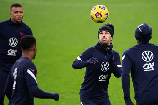Antoine Griezmann of the French national football team
