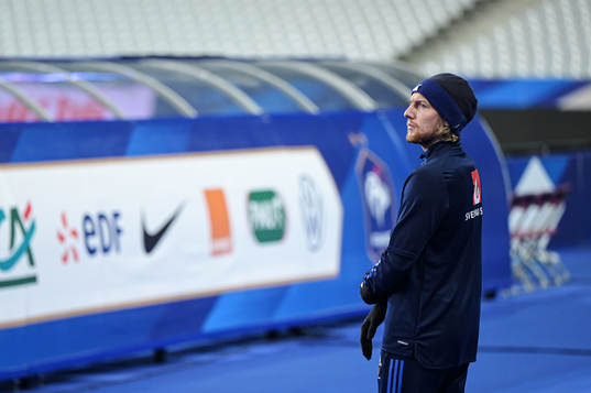 Emil Forsberg of the Swedish national football team