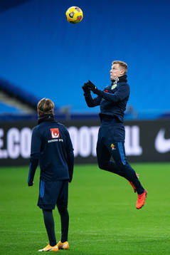 Emil Krafth of the Swedish national football team