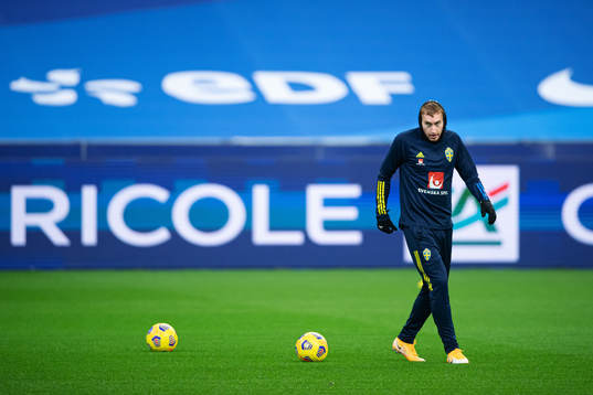 Dejan Kulusevski of the Swedish national football team