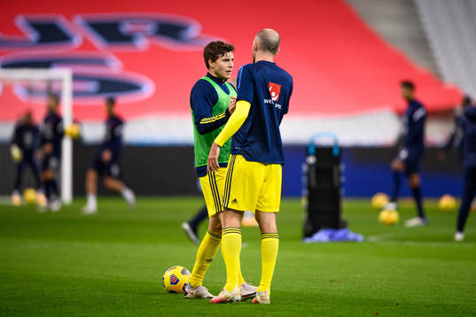Victor Nilsson Lindelöf and Marcus Danielson of Sweden