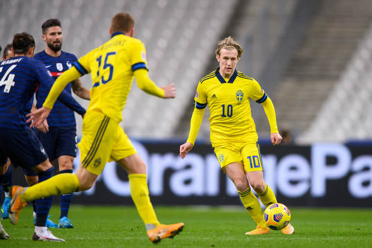 Emil Forsberg of Sweden