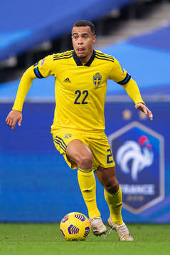 Robin Quaison of Sweden