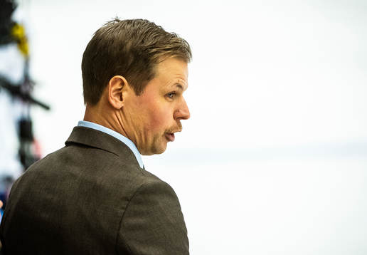 Oskarshamns tränare Martin Filander