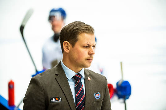 Oskarshamns tränare Martin Filander