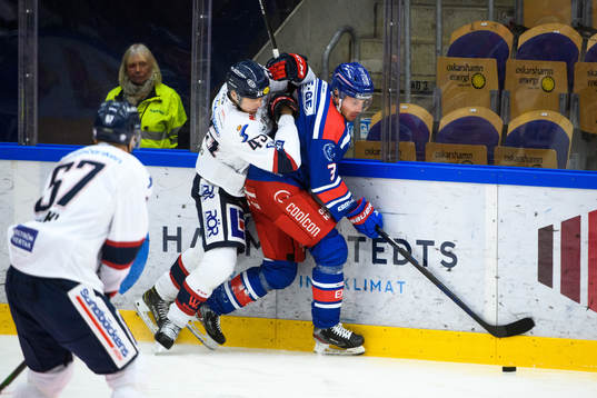 Oskarshamns Pontus Näsén och Linköpings Simon Lundmark